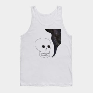 skull smoking Tank Top